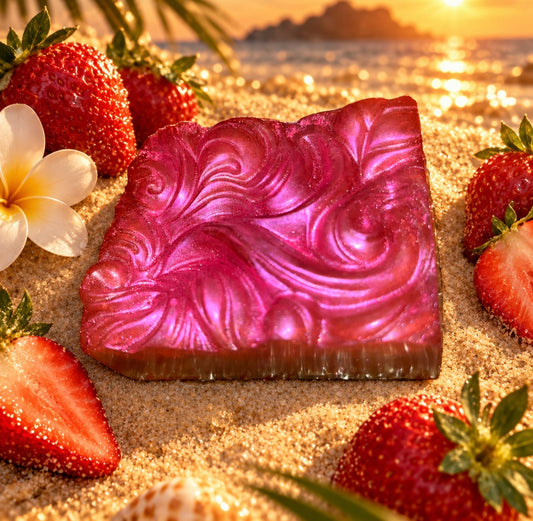 Barra de champú Strawberry Silk
