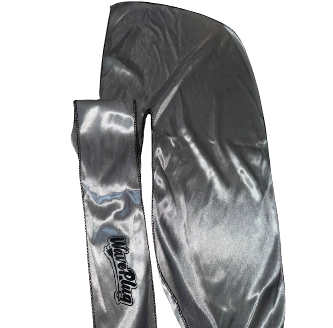 Wolf grey silver durag, transparent background copy for the creamy brown theme