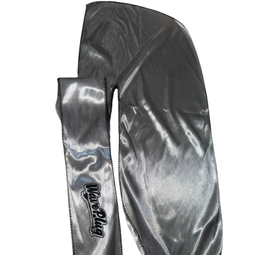Wolf Grey Silver Durag