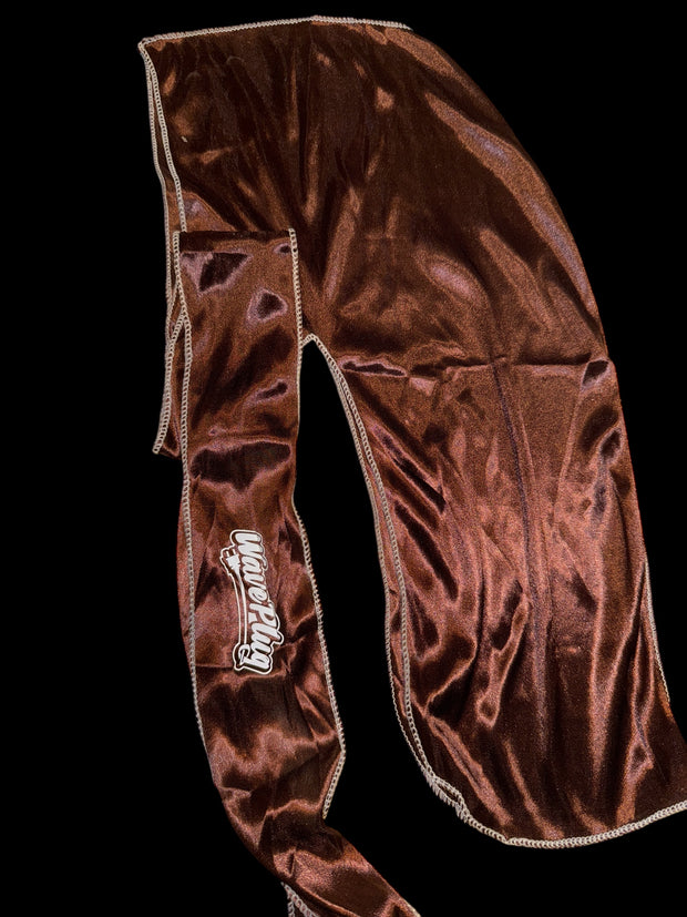 Coffee Brown Silk Durag