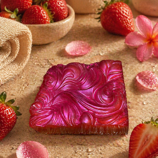 Strawberry Silk Shampoo Bar
