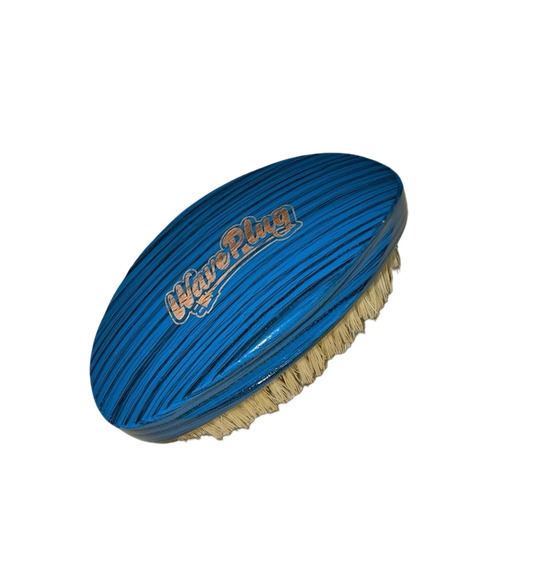 Ocean Blue Medium Brush with Blonde bristles