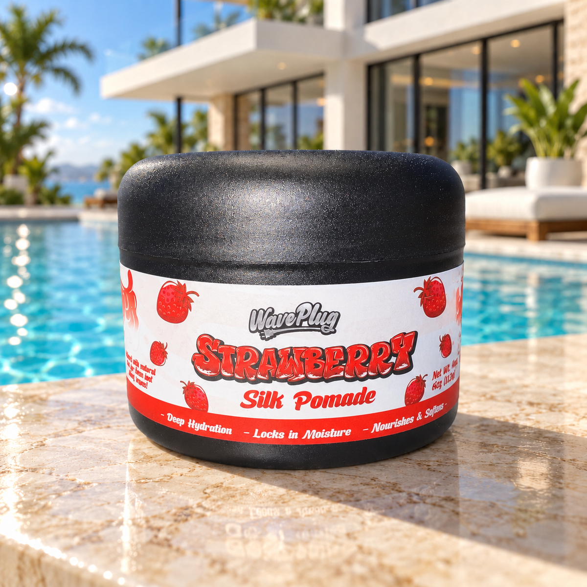 Pomada Strawberry Silk Wave