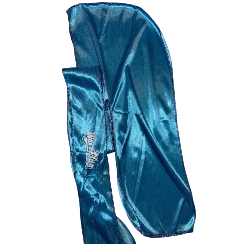 Ocean Blue Silk Durag